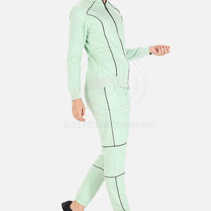 ชุดวอร์มผู้หญิงไซส์พิเศษ, ชุดวอร์มลำลองสำหรับฤดูหนาวใส่สบายน้ำหนักเบาระบายอากาศได้ดีมีคอตั้งยาว - Product Image 4