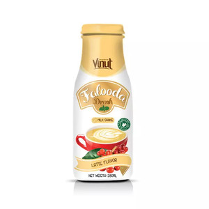 Café Negro Natural Premium VINUT Sin Azúcar Bajo en Grasa/280ml, Bebida de Puré de Frutas Falooda con Leche, Botella de Vidrio, 12 Meses de Duración - Product Image 2