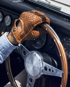 Recién llegado, guantes de conducción de coche de cuero genuino, guantes de conducción de piel de cabra a la moda diaria para exteriores, precios razonables con logotipo personalizado - Product Image 3
