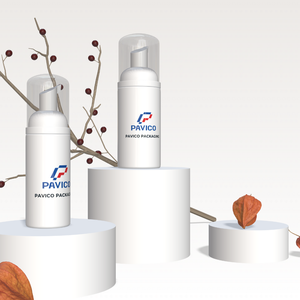 Vietnamese Manufacturer's White Foam <b>Plastic</b> <b>Empty</b> Cosmetic <b>Bottle</b> Lotion Pump for Face Cream Personal Care Screen Printing - Product Image 4