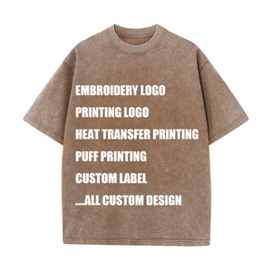 เสื้อยืดโอเวอร์ไซส์ผู้ชาย ผ้าคอตตอน 100% พิมพ์ลายกราฟิก เนื้อผ้าหนา ตัดเย็บอย่างดี - Product Image 1