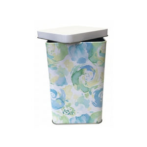 Boîte en étain rectangulaire avec logo personnalisé |   Emballage de thé en fer-blanc avec finition mate pour l'identification de la marque et la vente au détail de produits alimentaires - Product Image 5