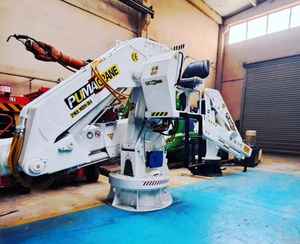 Grúa Puma de alta calidad, pluma hidráulica de nudillo, entrega rápida, grúa de cubierta marina de nueva condición con componentes de engranaje de bomba de núcleo - Product Image 1