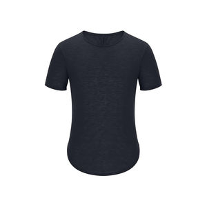 Camisetas Premium de Manga Corta para Hombre, Estilo Hipster, Dobladillo Curvo, Estilo Holgado, Tejido de Punto, para Gimnasio y Entrenamiento - Product Image 2
