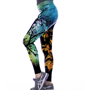 2025 <b>Hot</b> Sale Comfortable 100% Cotton Women's Sport <b>Legging</b> High Waist 4XL Size with Logo for Gym Use - Product Image 2