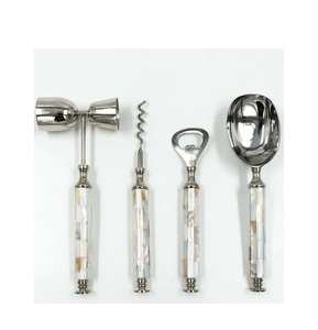 ชุดอุปกรณ์ตกแต่งโต๊ะสำหรับงานปาร์ตี้สุดหรูร้านอาหารในโรงแรมชุดเครื่องมือสำหรับบาร์เทนเดอร์พร้อมที่จับไม้ชุดบาร์โลหะราคาถูกที่สุด - Product Image 6