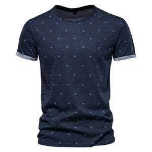 เสื้อยืดแขนสั้นพรีเมี่ยมออกแบบเองคุณภาพสูงแฟชั่นฤดูร้อนผู้ชายเสื้อยืด - Product Image 3