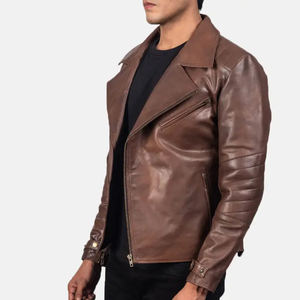 Chaquetas de Cuero para Hombre al por Mayor 2026, Chaquetas de Cuero Vacuno Original para Motociclismo y Carreras / Chaquetas de Moda - Product Image 6