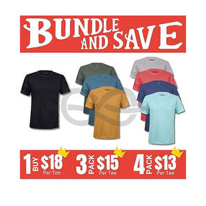 Vente en gros Logo de marque personnalisé 100% T-shirt en fibre de polyester Chemise décontractée vierge de qualité supérieure pour hommes - Product Image 6