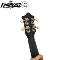 Guitare électrique acoustique 4 cordes en nylon de 21 pouces avec corps et manche en tilleul, personnalisable, best-seller