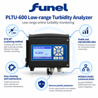 Analyseur de turbidité numérique FUNEL PLTU600 avec contrôleur séparé, capteur numérique, RS485 Modbus, en ligne