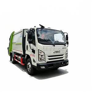 Nouveau camion compacteur léger JMC Kaiyun 5 tonnes, véhicule de transport de déchets 152 CV pour rues étroites et usage municipal - Product Image 2