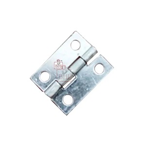 Acabado Bisagra Caja Pequeña (Zinc Chapado/Latón Chapado) (25x20mm) - Product Image 1