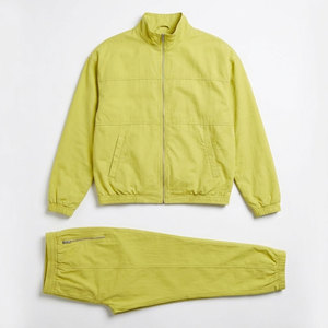 Ensemble veste et pantalon coupe-vent en nylon, survêtement de sport 2 pièces, fabricant sur mesure en gros - Product Image 2