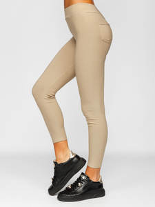 Customized High Waist Gym <b>Leggings</b> for Women Comfortable Polyester Spandex <b>Knitted</b> Fabric Breathable Stretchy Sexy Seamed - Product Image 4