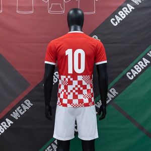 Uniforme de Fútbol Profesional, 100% Poliéster, Transpirable, de Secado Rápido, Antibacteriano, Personalizado para Equipos, OEM - Product Image 6