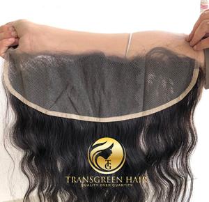 Top non transformé Remy vierge cuticule aligné brut indien Temple 13x4 Transparent dentelle frontale Extension de cheveux humains fournisseur vendeur - Product Image 5