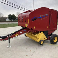 Nouvelles presse-rouleaux ronds New Holland Roll-Belt 450 Utility Plus 2024 à vendre