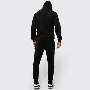 ชุดวอร์มมีฮู้ดของผู้ชายผ้าฟลีซระบายอากาศได้ดีเป็นมิตรต่อสิ่งแวดล้อมชุดวิ่งขนาดพลัสไซส์ฤดูหนาวออกแบบได้ตามที่ต้องการ - Product Image 2