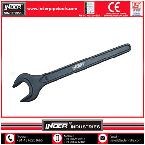 Llave Inglesa de Boca Fija de Alta Calidad de Inder Industries, Capacidad de 3 Mordazas, Herramientas para Accesorios de Tuberías Imperiales, Logotipo Personalizado OEM, Venta al por Mayor en India - Product Image 2