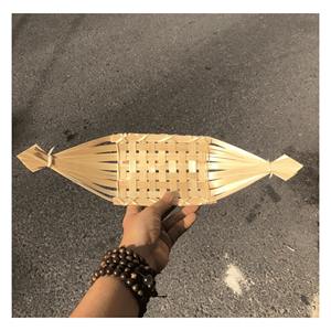 Barco de Bambú Tejido a Mano, Hecho a Mano con Bambú para Servir Alimentos y Decoración de Interiores Tradicional, Hecho en Vietnam - Product Image 6