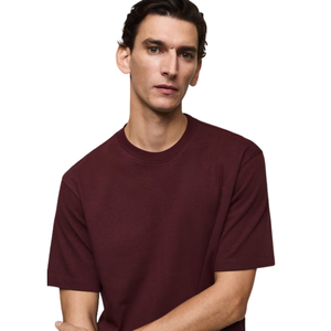 T-shirt long en coton unisexe de taille régulière personnalisé en gros 100% coton blanc uni pour hommes et femmes emballage personnalisé - Product Image 4