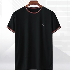 Bamboo Fiber T-shirts <b>Animal</b> Print Summer Ice Quick-drying Logo Back Custom Printed Anti-Wrinkle Slim Fit Short Sleeve <b>Men</b> - Product Image 2