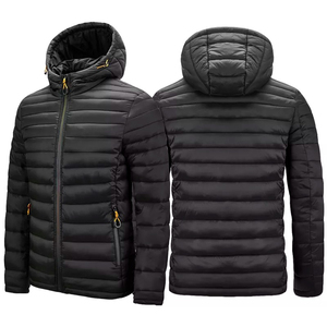 Veste bouffante cagoule de haute qualité | Couverture intégrale légère pour hommes | Manteau d'hiver résistant à l'eau de marque personnalisé - Product Image 1