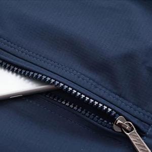 Venta al por mayor de la chaqueta de diseñador de talla grande chaquetas de los hombres Casual impermeable en blanco de golf ligero cortavientos chaqueta de Bombardero - Product Image 6