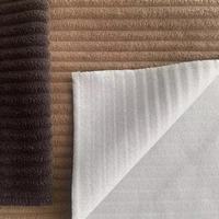 Tela de Tapicería de Terciopelo de Lujo con Rayas 3D de Piel Sintética de Poliéster para Muebles, Sofás, Camas, Alfombras, Cortinas y Sillas