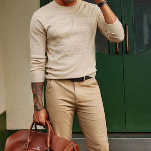 Suéter de Lana Moderno para Hombre, Suave y Cómodo, Suéter Casual de Punto Grueso, Cálido y Cómodo - Product Image 3