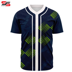 Maillot de baseball respirant personnalisé à sublimation, très demandé - Product Image 6