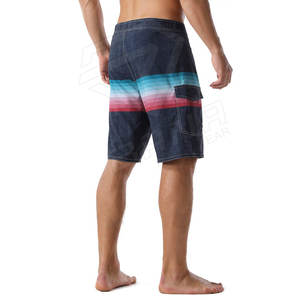 Nouveau Design de mode High Street 100% coton été respirant Shorts sérigraphie hommes personnalisé laine Shorts de bain - Product Image 2