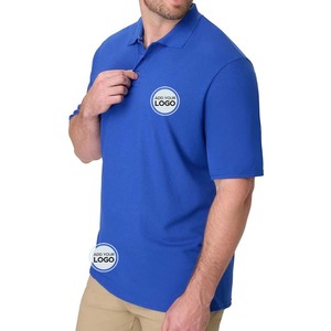 Performance Lose and Short Sleeve Pique Jersey Golf Polo Pique Jersey Golf Shirt - Product Image 4