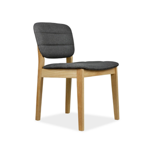 Minimalist Upholstered Wooden <b>Chair</b> for Dining and Office Meeting Rooms - Product Image 3