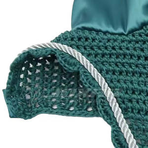 Bonnet d'oreille de cheval souple pour protection contre les mouches Filet respirant et confortable pour l'équitation et l'entraînement - Product Image 6