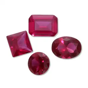 Oval Cut Gemstone Ruby Healing Gemstone High Quality Ruby Faceted Calibrated Natural Loose Gemstone at Bulk Supply
