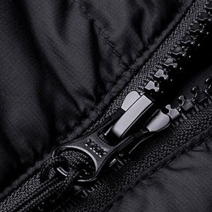 แจ็กเก็ตขนเป็ดน้ำหนักเบาสำหรับผู้ชาย, ดีไซน์ใหม่มีฮู้ดสำหรับใส่นอกบ้านกันน้ำมีซิปปิด - Product Image 5