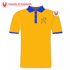 Personalizado griego al por mayor Sigma Gamma Rho hermandad de mujeres ropa sublimada gradiente Polo Parafernalia griega - Product Image 1