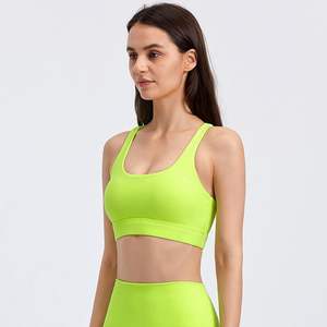 2025 dames Logo personnalisé respirant athlétique entraînement Fitness soutien-gorge Style Simple en gros soutien-gorge de sport - Product Image 6