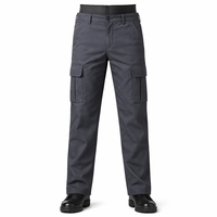 Celana Kerja Pria Cargo Heavy Duty, Celana Utilitas Multi Kantong, Bahan Ripstop Katun Poliester, OEM Grosir