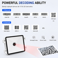 Module de scanner de codes-barres 2D intégré WCMI OEM, moteur de lecture QR, USB TTL RS232, OEM ODM CE FCC RoHS pour kiosque