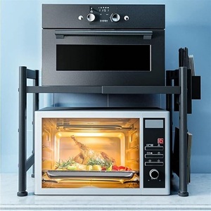 ชั้นวางเตาอบไมโครเวฟดีไซน์ทันสมัย2ชั้นจัดเก็บอุปกรณ์บนโต๊ะอาหารชั้นวางวางบนโต๊ะอาหารชั้นวางประหยัดพื้นที่สำหรับบ้านโรงแรมร้านอาหาร - Product Image 4