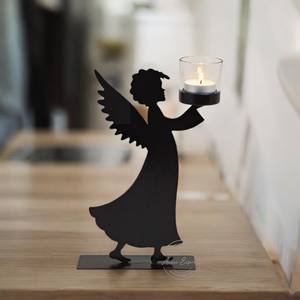 Modern Design Iron Candle Holders Handmade Christmas Inflatable T Light <b>Stand</b> Wedding Gift Candlestick Decorative Candleholder - Product Image 6