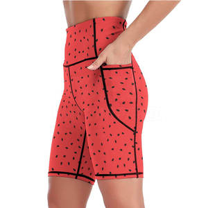 Services OEM Prix raisonnable Shorts pour femmes Compression Dernier style Design personnalisé Streetwear Shorts de compression pour femmes - Product Image 3