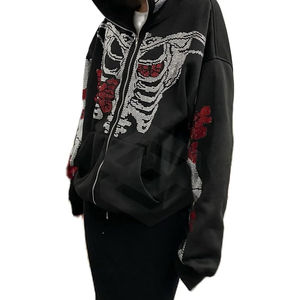 Men <b>Rhinestones</b> <b>Hoodies</b> Wholesale Made Men <b>Rhinestones</b> <b>Hoodies</b> - Product Image 4