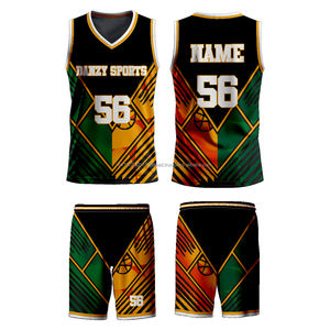 Personaliza tus Propios Uniformes de Baloncesto de Equipo, Conjunto de Camiseta sin Mangas Reversible Unisex, Talla Grande, Logotipo Frontal Impreso, Transpirable - Product Image 3