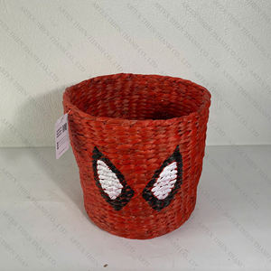 ตะกร้าเก็บผักตบชวาสำหรับเด็กหรูหราทำด้วยมือคุณภาพสูงจากเวียดนาม - Product Image 1