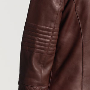 Chaqueta de cuero de invierno de secado rápido de alta calidad para mujer, Chaqueta de punto estampada transpirable - Product Image 5