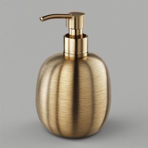 Dispensador de Jabón Moderno de Lujo, Acero Inoxidable y Mármol, Gran Durabilidad, Diseñado para Amantes del Estilo Interior, Artesanía Detallada - Product Image 5